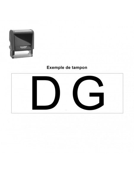 Tampon 26 x 9mm (1 lignes)