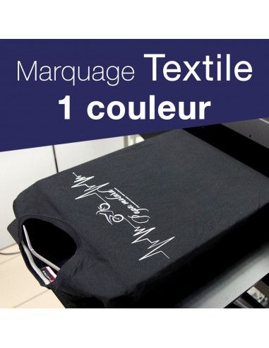 Marquage textile 1 couleur