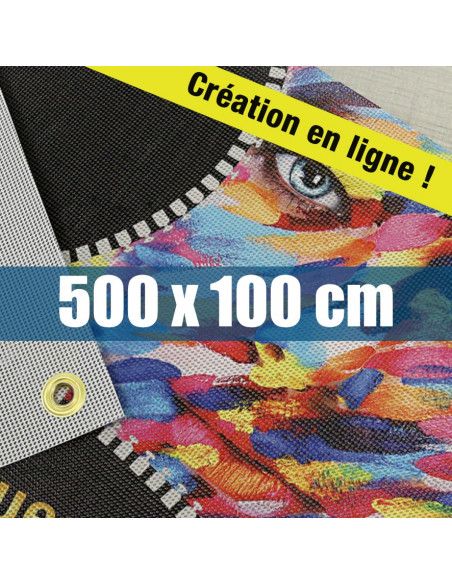 Banderole Microperforée 5x1m