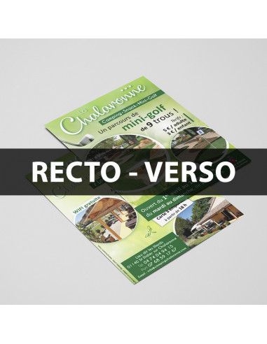 Flyers A6 Recto/Verso 10,5x14,8cm