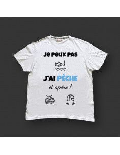 T-shirt Homme / Femme personnalisé 1 face (Avant ou Dos)