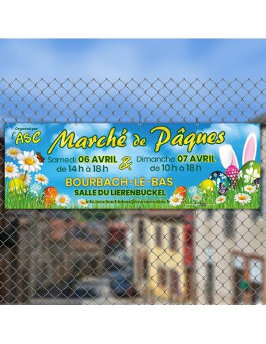 Banderole 2x1m Recto/Verso