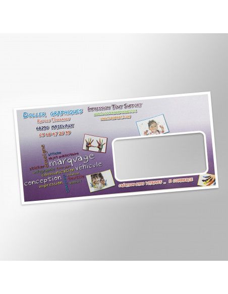 Enveloppe DL - Quadri - Soldes