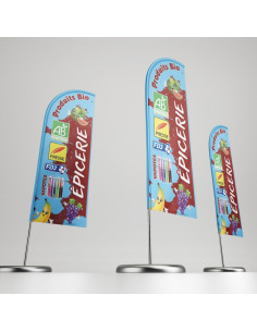 Drapeau plume 2