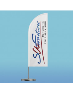 Drapeau plume classique 2