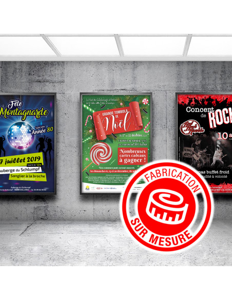 Affiche sur mesure
