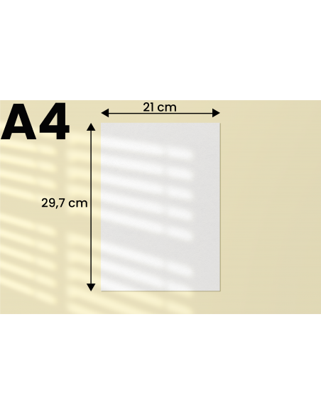 Affiche A4 - 21cmx29,7cm