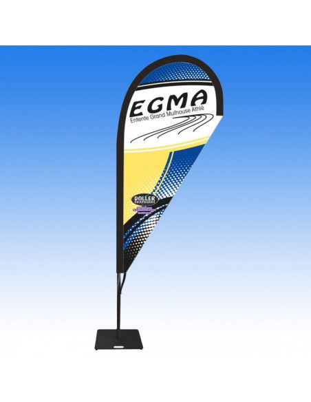 Drapeau goutte d'eau