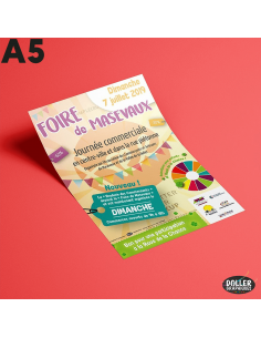 Flyers A5 14,8x21cm recto/verso 2