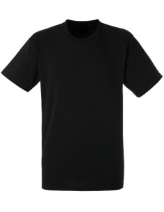 tshirt 2 faces coeur & dos - noir 2