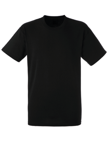 Tee Shirt 1 face Coeur - noir