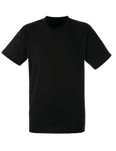 Tee Shirt 1 face Coeur - noir