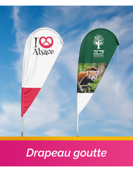 Drapeau goutte d'eau