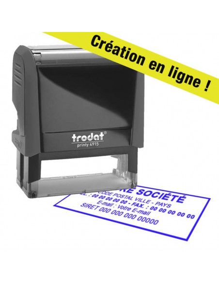 Tampons 70 x 25 mm (5 lignes)