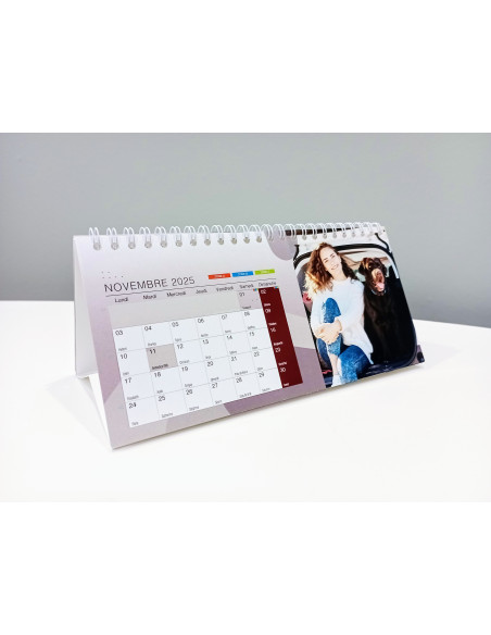 Calendrier Chevalet 10 par 21