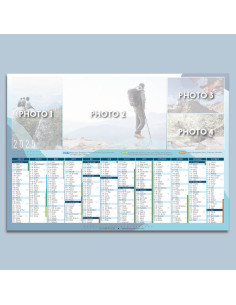 Calendrier A3 1 FACE 2