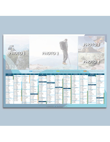 Calendrier A3 1 FACE
