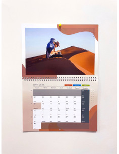 Calendrier spirale A3/A4