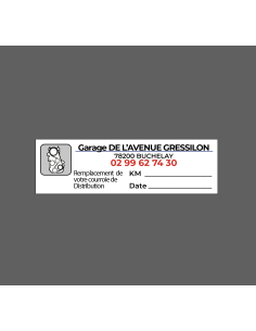 ETIQUETTES type vidange 2