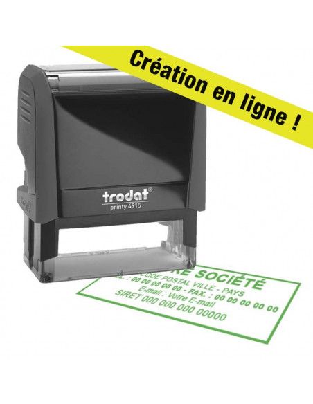 Tampons 70 x 25 mm (5 lignes)