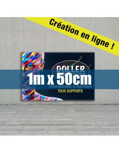 Banderole test visuel