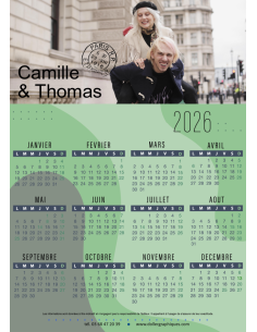 Calendrier Tapis de souris