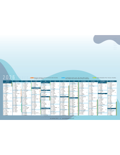 Calendrier A3 1 FACE