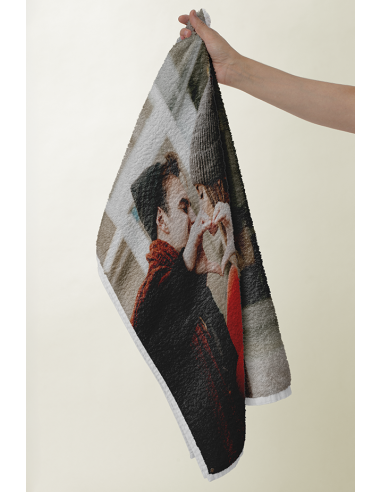 Serviette à main coton personnalisable - 32x50 cm
