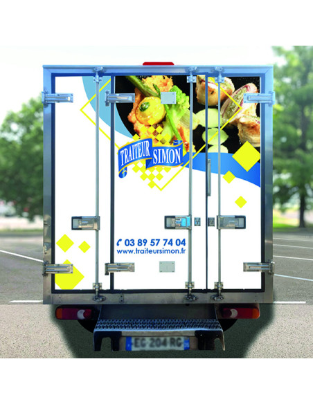 Adhésif habillage véhicule - remorque