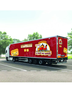 Adhésif habillage véhicule - remorque