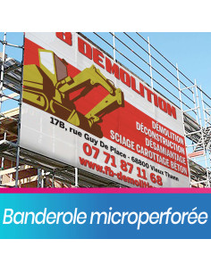 Banderole Microperforée