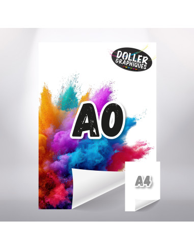 Affiche A0 - 84,1cmx118,9cm