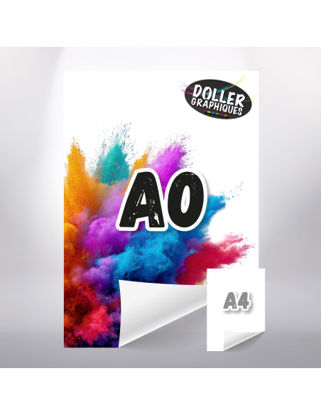 Affiche A0 - 84,1cmx118,9cm