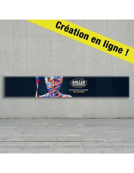 Banderole 6x1m